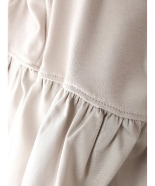 AMERICAN HOLIC 異素材ティアードプルオーバー Gray Beige