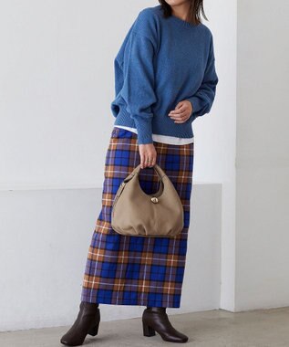 TOPKAPI 【TREASURE TOPKAPI】シュリンクレザー メタルパーツ 2WAY ショルダー バッグ グレージュ