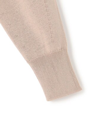 BEIGE， ARSENOPY / コットンドライタッチクルーネックニット Taupe