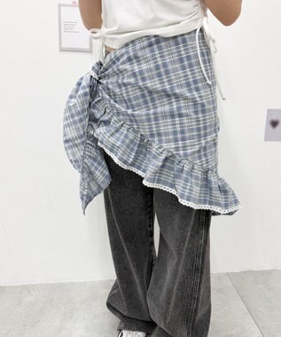 WEGO マルチWAYフリルBIGスカーフ