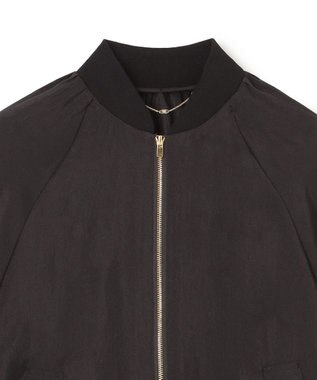 BEIGE， NINA / タフタブルゾン Black