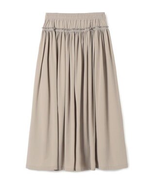 Chacott Chacott BALANCE UVケアタフタギャザースカート グレージュ