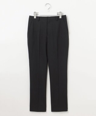 J.PRESS LADIES L 【セットアップ対応・洗える】DRYウーステッド テーパード パンツ ブラック系