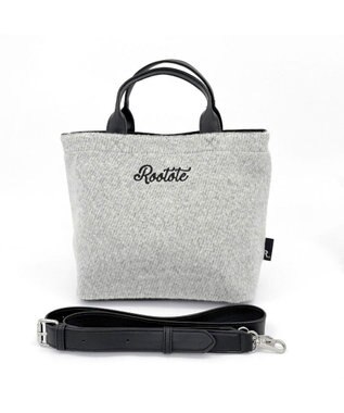 ROOTOTE 3653【2way】SC.スクエア.ウールムジ-A 01：アイボリー