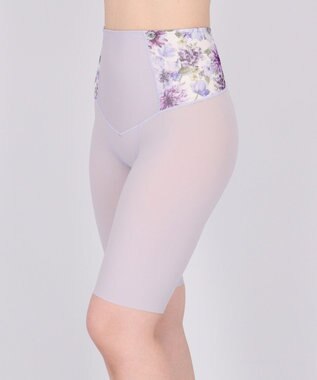 WACOAL ガードル 【肌リフト】 下半身のたるみをリフトアップ スリムなシルエット ロング丈 一枚ばき可能 Qサイズまで対応 大きいサイズ レディース GRC424 /ワコール ラズベリー