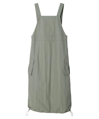 Green Parks ａ．ポケット付きジャンスカ Khaki