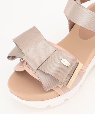 TOCCA RIBBON KNOT SPORTS SANDALS サンダル ベージュ系