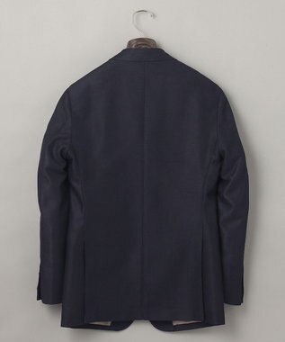GOTAIRIKU 五大陸オリジナル素材 【防シワ/通気性抜群/ストレッチ】カラミSOLOTEXブレザー ネイビー系