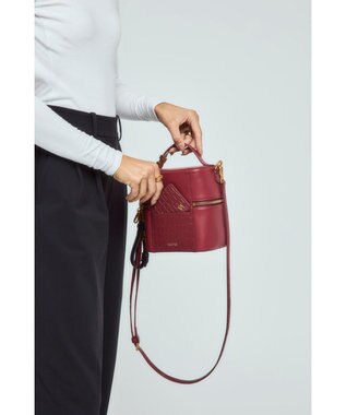 style code 【VerdeVari/ヴェルデヴァリ】バニティバッグ レッド