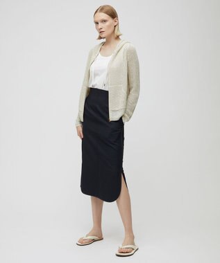 BEIGE， WISTERIA / ナロースカート Navy