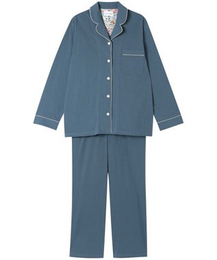 une nana cool 【綿100％】ハイゲージ天竺パジャマ　ＭＡＤＥ　ＷＩＴＨ　ＬＩＢＥＲＴＹ　ＦＡＢＲＩＣ BU