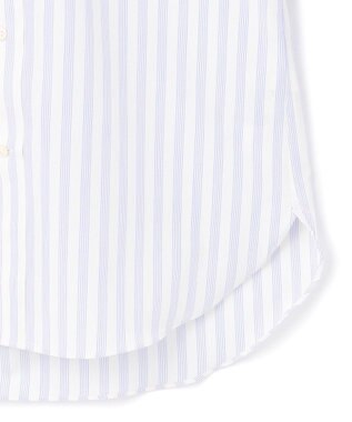 J.PRESS MEN 【PREMIUM PLEATS / 形態安定】ダッパーストライプシャツ / B.D. サックスブルー系1