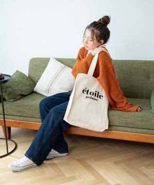 WEGO キャンバスロゴトート 柄3