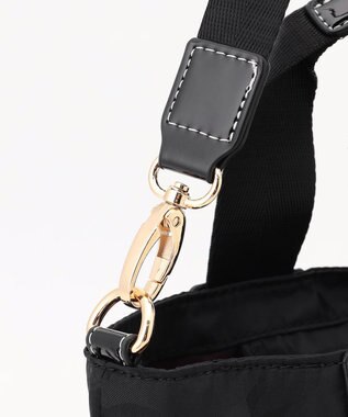 LA BAGAGERIE はっ水ジャカード2WAYトートバッグ ブラック