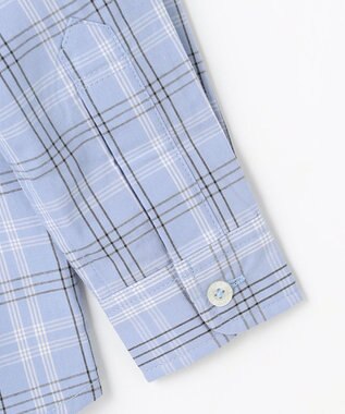 J.PRESS KIDS 【110-130cm】チェック シャツ スカイブルー系3
