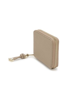 TOPKAPI 【新色追加】【TREASURE TOPKAPI】シュリンクレザー 二つ折り 財布 グレージュ