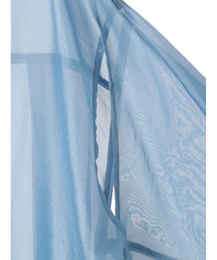 Green Parks ショルダースリット２ＷＡＹシャツ Sax