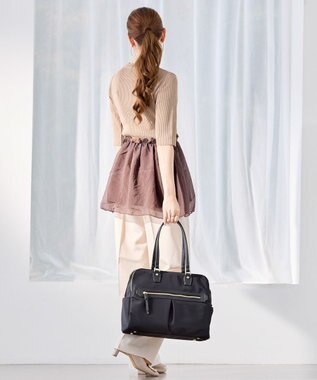 ACE BAGS & LUGGAGE ace. ラポルテム トートバッグ 3気室 A4 13.3インチPC収納 16L 68523 エース ブラック