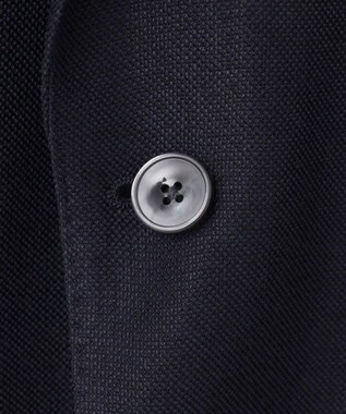 GOTAIRIKU 五大陸オリジナル素材 【防シワ/通気性抜群/ストレッチ】カラミSOLOTEXブレザー ネイビー系