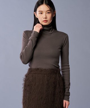  アルビニスタシフォンテレコ ハイネックカットソー（uncrave STANDARD）