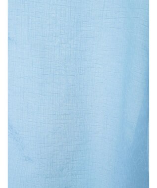 earth music&ecology キラキラシアーギャザーシャツ Blue