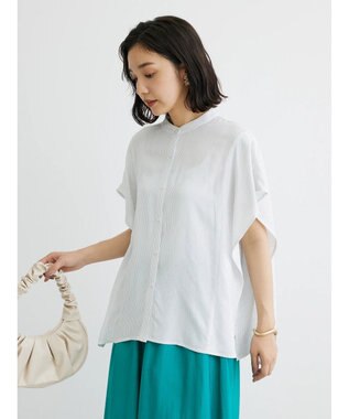 Green Parks 接触冷感　アソート柄ブラウス