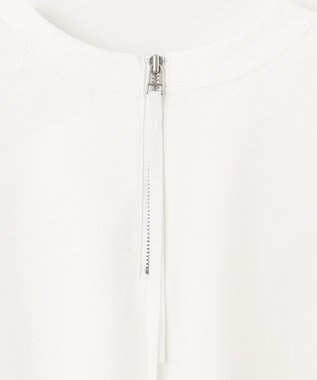 NAVE 【ReNAVE　UVカット・接触冷感・洗える】ボリュームスリーブジャージー ホワイト