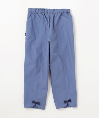組曲 KIDS 【150-160㎝】バックリボンクロップド パンツ ダスティブルー系
