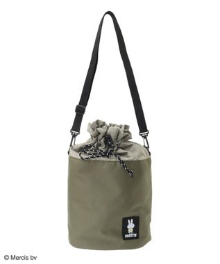 Green Parks ｍｉｆｆｙ／ドロストショルダーバッグ Khaki