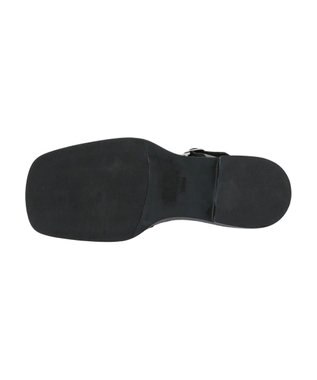 Green Parks ・Ｕｎａ　ｇａｒｄｅｎｉａ　スクエアトゥグルカサンダル Black