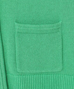 組曲 【WEB限定】SOBANEラメカーディガン グリーン系