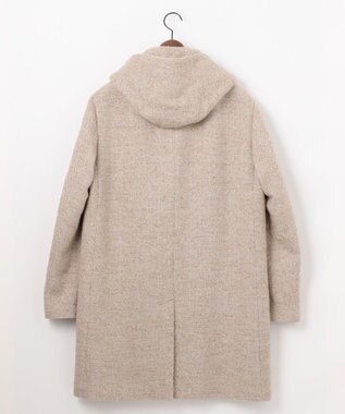 JOSEPH ABBOUD 【尾州産カシミヤブレンド×アルパカ混素材】カシミヤブレンドアルパカヘリンボン ダッフルコート ベージュ系7