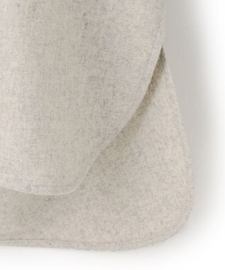 J.PRESS YORK STREET 【WOMEN】バンドカラーブラウス アイボリー系