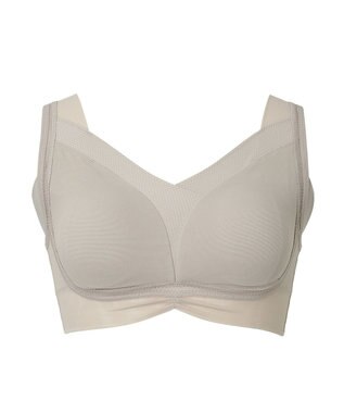 BRADELIS New York 【Yukine inc. 】ゆきねえモアソフト快適フルカップブラ23 接触冷感 吸汗速乾で快適に補正するノンワイヤーブラ