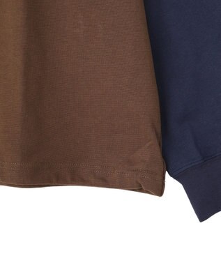 CRAFT STANDARD BOUTIQUE ワンポイント刺繍ラグランロンＴ Brown