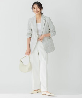 23区 【STORY7月号掲載】YAHKI SOFT W FACE ムーン バッグ ライトイエロー系