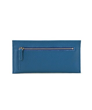 FOLNA RD アドリアレザー フラット長財布 ブルー