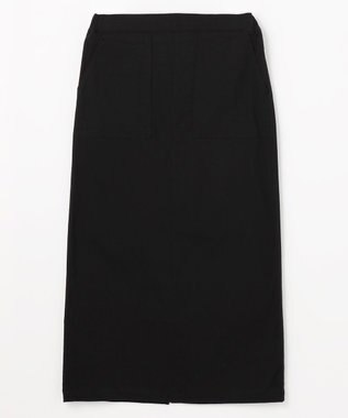 ANY 【ウエストゴム】ベイカースカート ブラック