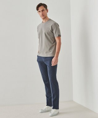 GOTAIRIKU セットアップ対応【洗える/ストレッチ/シワになりにくい】ドライジャージー セットアップパンツ ネイビー系8