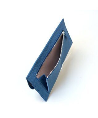 FOLNA RD アドリアレザー フラット長財布 ブルー