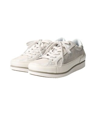 INTER-CHAUSSURES 【BUSSOLA】レースアップスニーカー シルバー