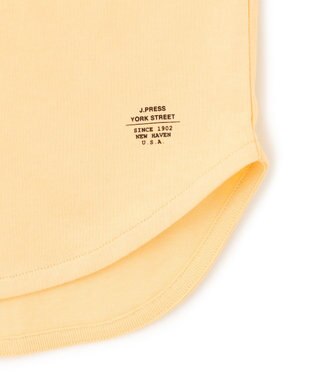 J.PRESS YORK STREET 【UNISEX】七分丈プレーンTシャツ ライトイエロー系