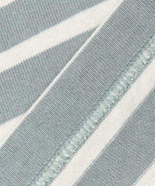 J.PRESS YORK STREET 【UNISEX】天竺ボーダーTシャツ ダルブルー系1