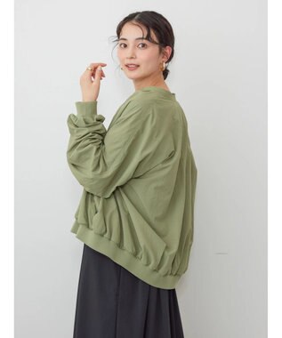 AMERICAN HOLIC 撥水加工ギャザーブルゾン Khaki