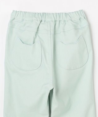 ANY KIDS 【洗濯機可能】ときめきストレッチ ネコパンツ ミント