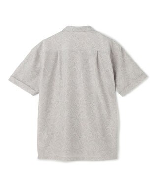 JOSEPH HOMME 【新柄】ヨシタレース　レギュラーカラー半袖シャツ ライトグレー系