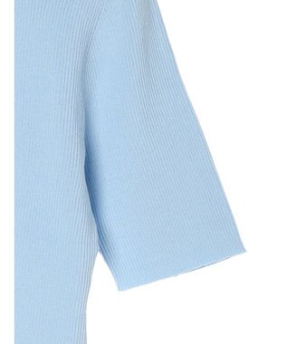Green Parks 洗える　コンパクトニットプルオーバー Light Blue