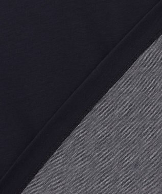 JOSEPH ABBOUD 【キングサイズ・ジャージー素材・ストレッチ】コンパクトコットンジャージー Tシャツ ネイビー系