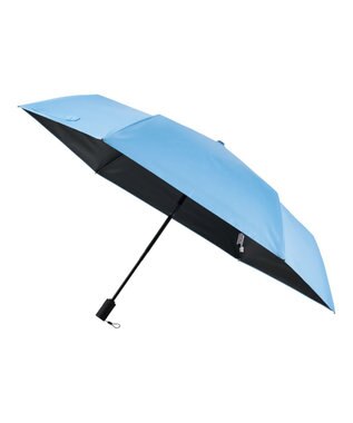 MOONBAT 【遮光100％/超軽量/自動開閉】マジで軽い傘 晴雨兼用 折りたたみ日傘 58cm マジカルテックプロテクション ペールスカイ