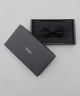 GOTAIRIKU 【WEAR BLACK】フォーマル用 ボウタイ カマーバンドセット ブラック系